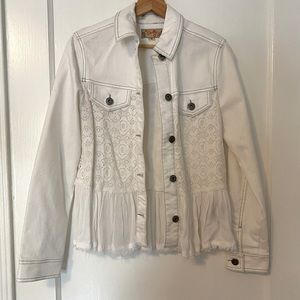 Scully Denim and lace jacket